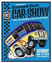Culver City Car SHow 2018 Poster