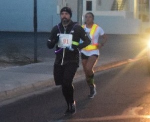 LA County Probation Runner Overtaking Runner from Riverside Probation
