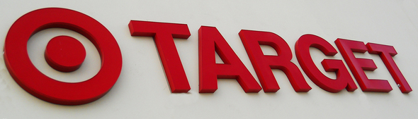 Logo on Target store