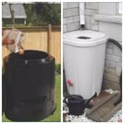 rain barrel compost bin sale
