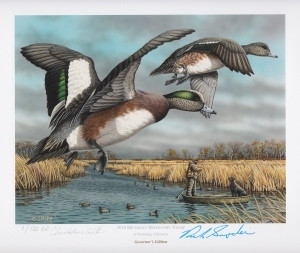 2018 Governor's Edition duck stamp