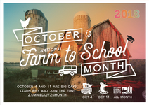 Farm to School month save the date