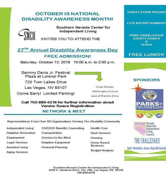 National Disability awareness