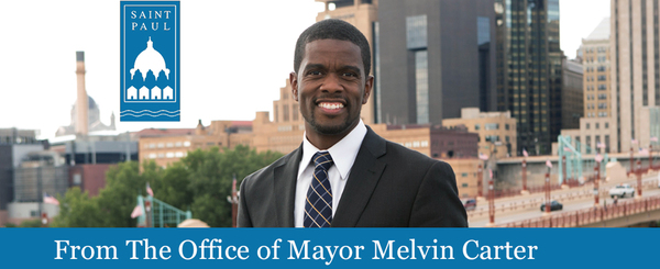 Saint Paul Mayor Melvin Carter