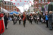 St George's Day Romford Market 2016
