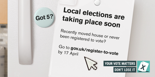 Election registration 2018