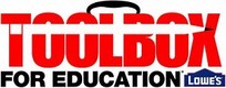 Lowe's Toolbox for Education logo