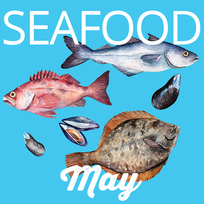 May is Seafood Month logo