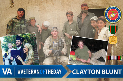 Clayton Blunt - Veteran of the Day