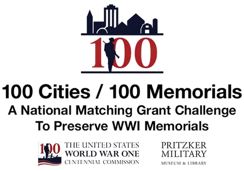 one hundred cities one hundred memorials - a national matching grant challenge to preserve world war 1 memorials