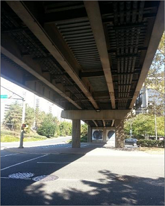 Elevated Clark Street at 15th Street South