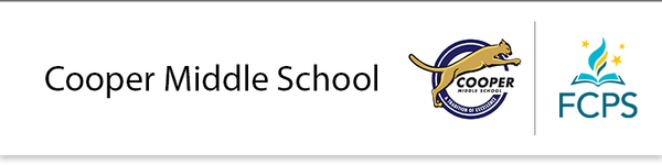 Cooper Middle School banner