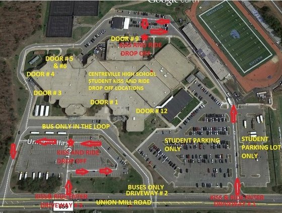 parking lot diagram