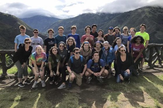 Student group travel photo