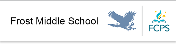 Frost Middle School banner