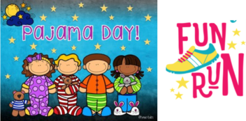 pajama day and fun run rally
