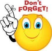 Don't forget