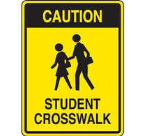 Image of student crosswalk