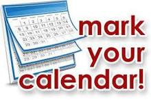 Image of mark your calendar